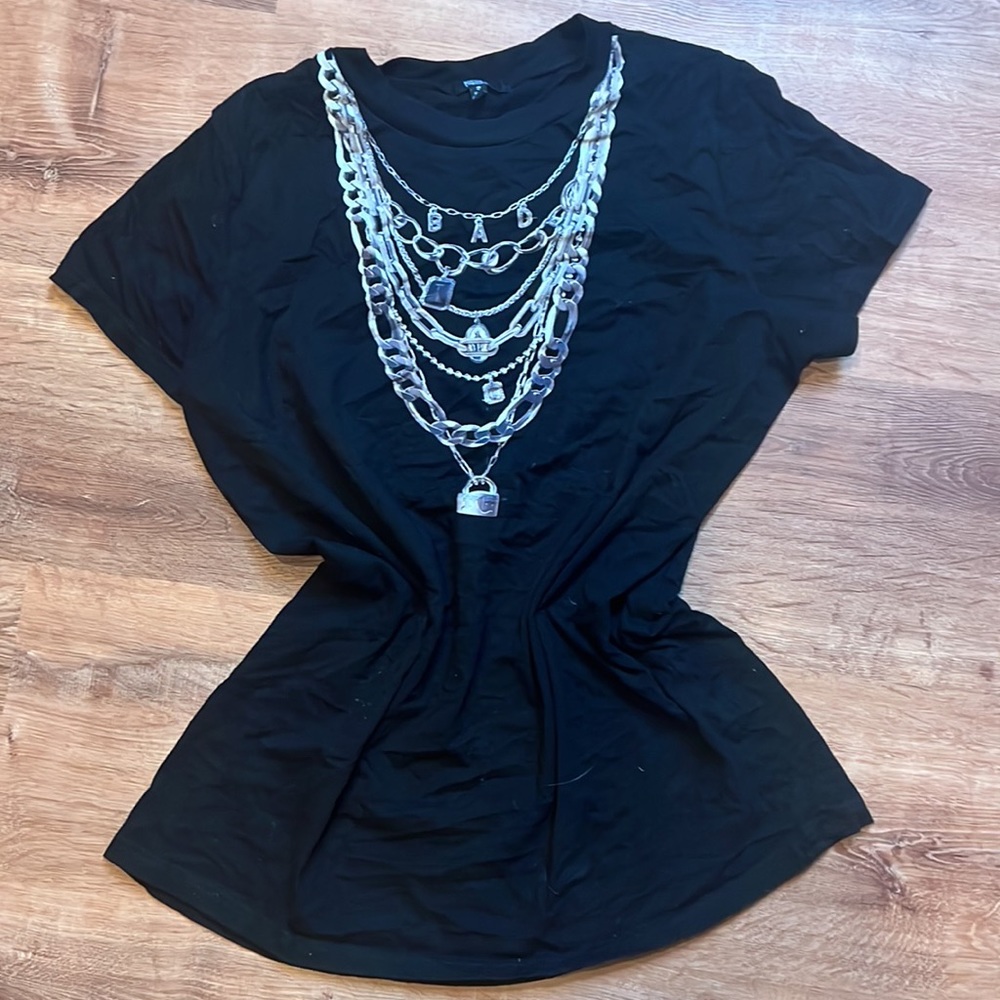 POSTER GRL CHAIN TSHIRT DRESS